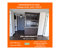 Santiago Centro Venta Depto. Ubicación y Seguridad